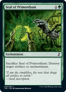 Image for Seal of Primordium (228) (Time Spiral: Remastered) - Magic: The Gathering