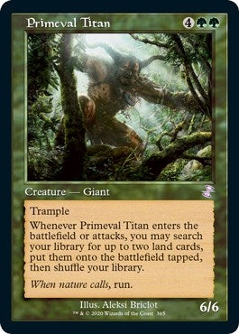 Image for Primeval Titan (365) (Time Spiral: Remastered) - Magic: The Gathering