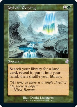 Image for Sylvan Scrying (367) (Time Spiral: Remastered) - Magic: The Gathering