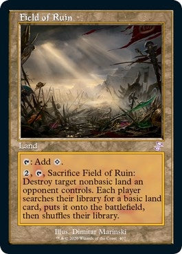 Image for Field of Ruin (407) (Time Spiral: Remastered) - Magic: The Gathering