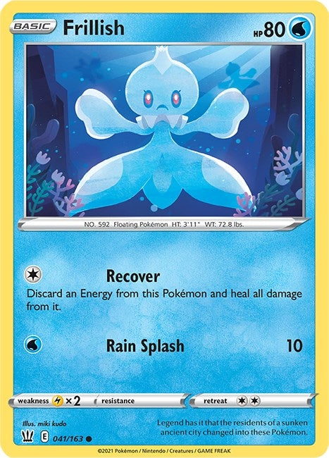 Image for Frillish (041/163) (SWSH05: Battle Styles) - Pokemon