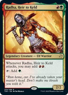 Image for Radha, Heir to Keld (259) (Time Spiral: Remastered) - Magic: The Gathering