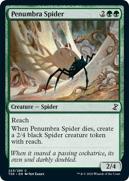 Image for Penumbra Spider (223) (Time Spiral: Remastered) - Magic: The Gathering
