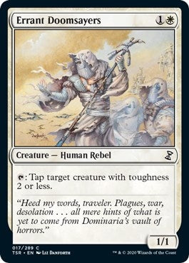 Image for Errant Doomsayers (17) (Time Spiral: Remastered) - Magic: The Gathering