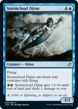 Image for Stormcloud Djinn (90) (Time Spiral: Remastered) - Magic: The Gathering