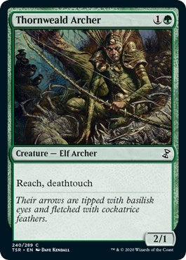 Image for Thornweald Archer (240) (Time Spiral: Remastered) - Magic: The Gathering