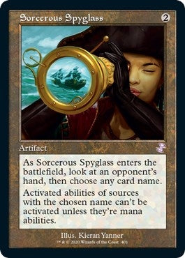 Image for Sorcerous Spyglass (401) (Time Spiral: Remastered) - Magic: The Gathering