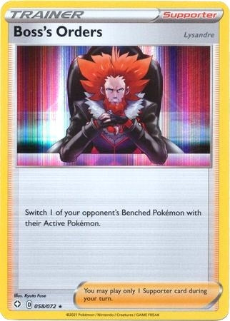 Image for Boss's Orders (058/072) (Deck Exclusives) - Pokemon