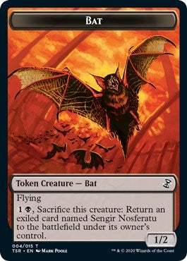 Image for Bat Token (4) (Time Spiral: Remastered) - Magic: The Gathering