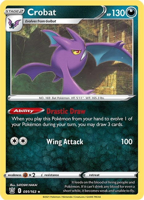 Image for Crobat (091/163) (Deck Exclusives) - Pokemon