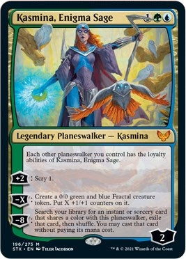 Image for Kasmina, Enigma Sage (196) (Strixhaven: School of Mages) - Magic: The Gathering