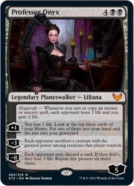 Image for Professor Onyx (83) (Strixhaven: School of Mages) - Magic: The Gathering