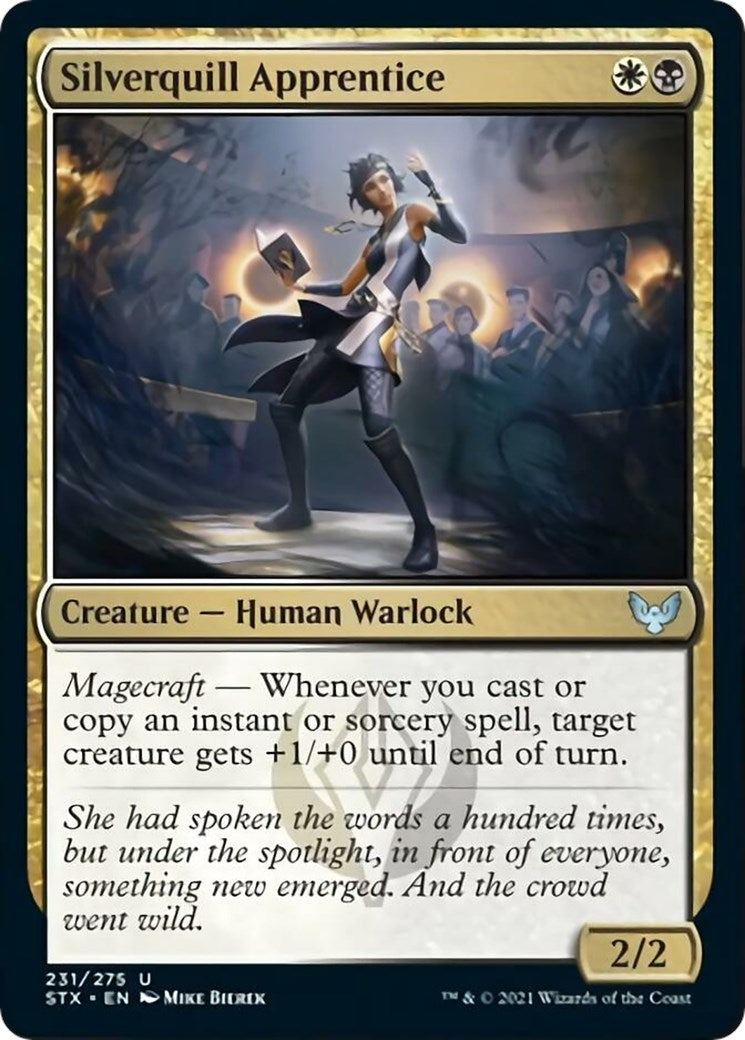 Image for Silverquill Apprentice (231) (Strixhaven: School of Mages) - Magic: The Gathering