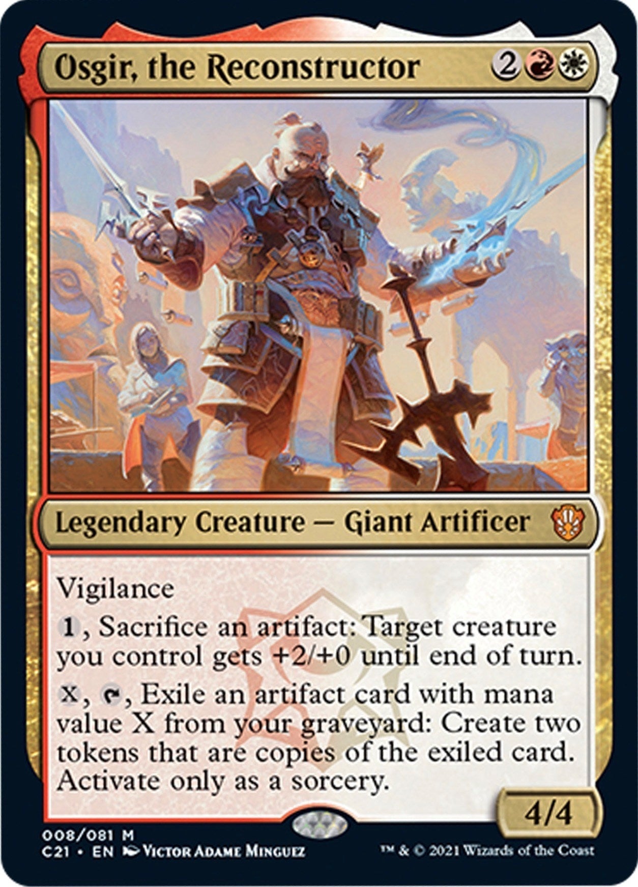 Image for Osgir, the Reconstructor (8) (Commander 2021) - Magic: The Gathering