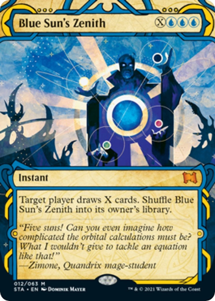 Image for Blue Sun's Zenith (12) (Strixhaven: Mystical Archives) - Magic: The Gathering