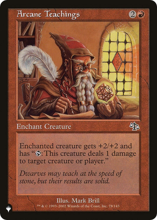 Image for Arcane Teachings (78/143) (The List Reprints) - Magic: The Gathering
