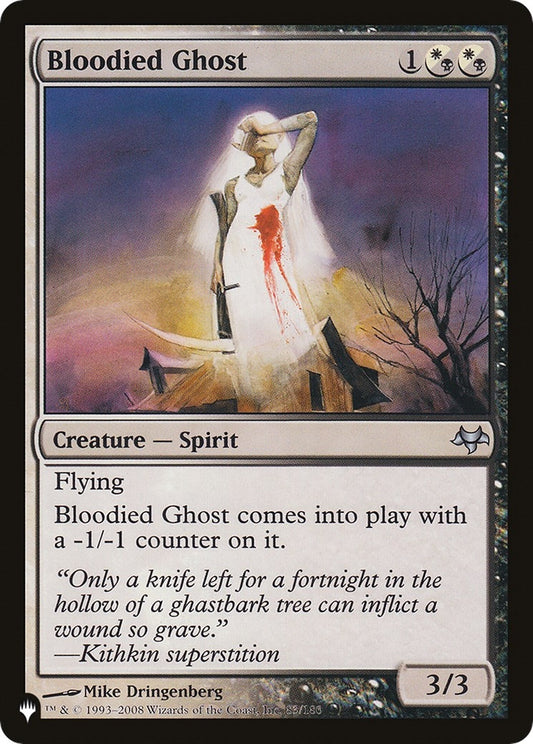 Image for Bloodied Ghost (83/180) (The List Reprints) - Magic: The Gathering