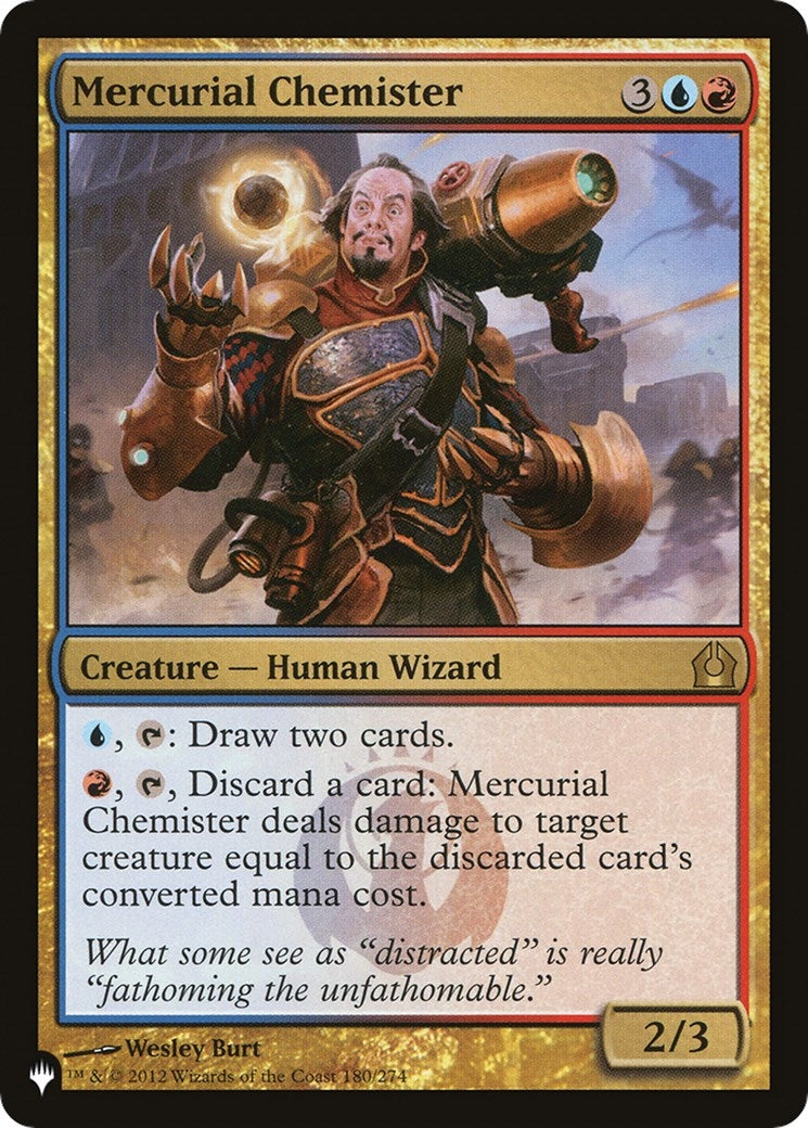 Image for Mercurial Chemister (180/274) (The List Reprints) - Magic: The Gathering