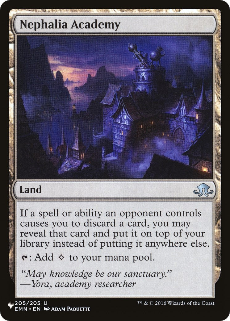 Image for Nephalia Academy (205/205) (The List Reprints) - Magic: The Gathering