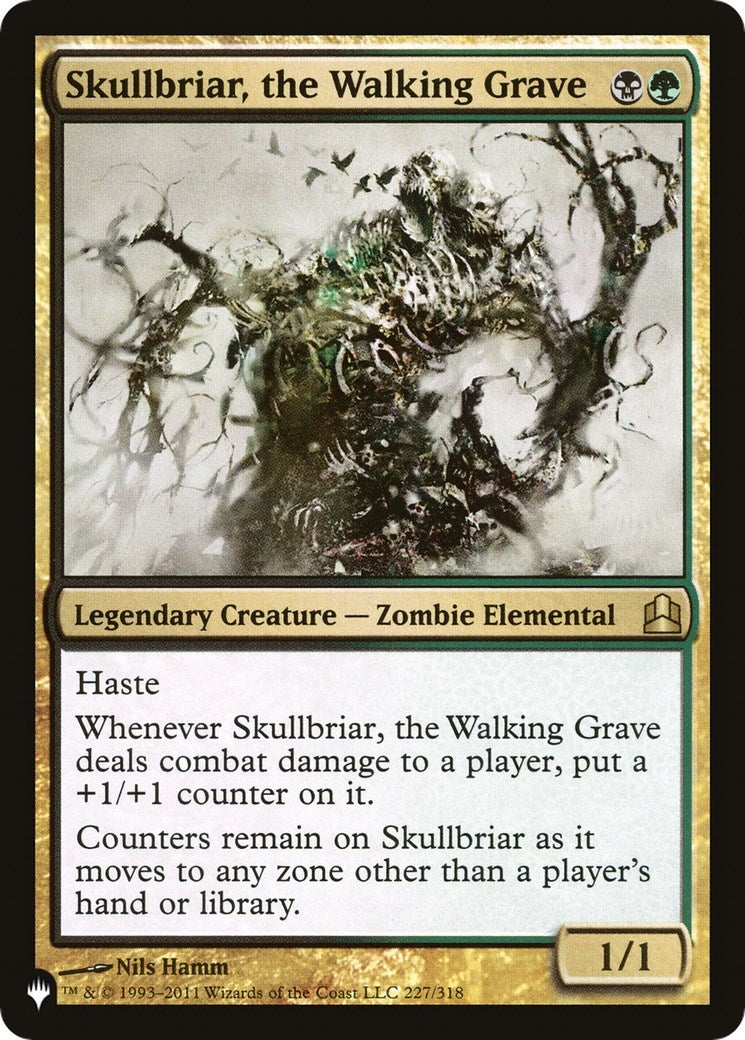 Image for Skullbriar, the Walking Grave (227/318) (The List Reprints) - Magic: The Gathering