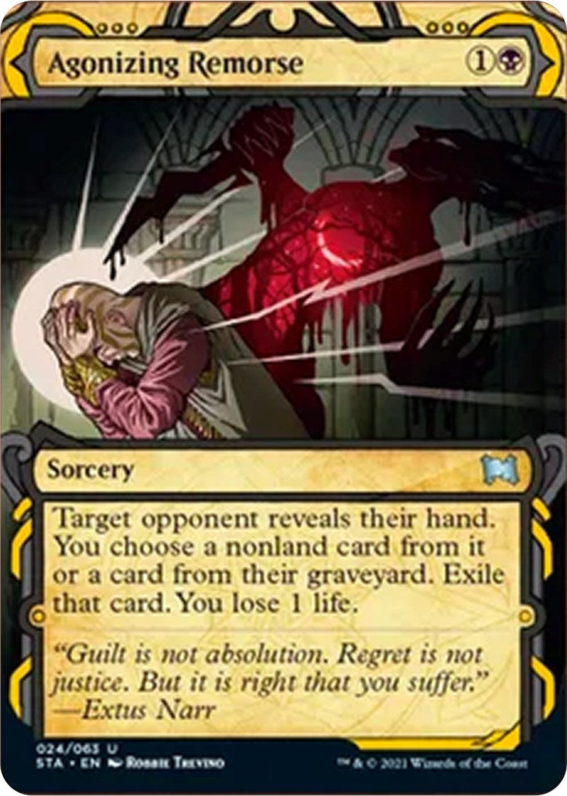 Image for Agonizing Remorse (24) (Strixhaven: Mystical Archives) - Magic: The Gathering