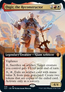 Image for Osgir, the Reconstructor (Extended Art) (335) (Commander 2021) - Magic: The Gathering