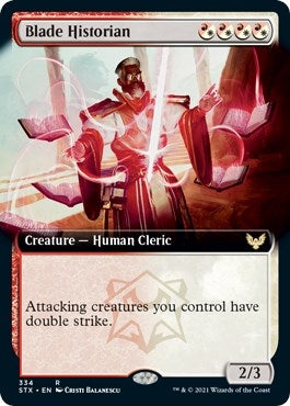 Image for Blade Historian (Extended Art) (334) (Strixhaven: School of Mages) - Magic: The Gathering