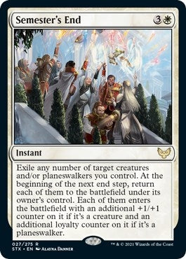 Image for Semester's End (27) (Strixhaven: School of Mages) - Magic: The Gathering