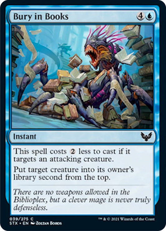 Image for Bury in Books (39) (Strixhaven: School of Mages) - Magic: The Gathering
