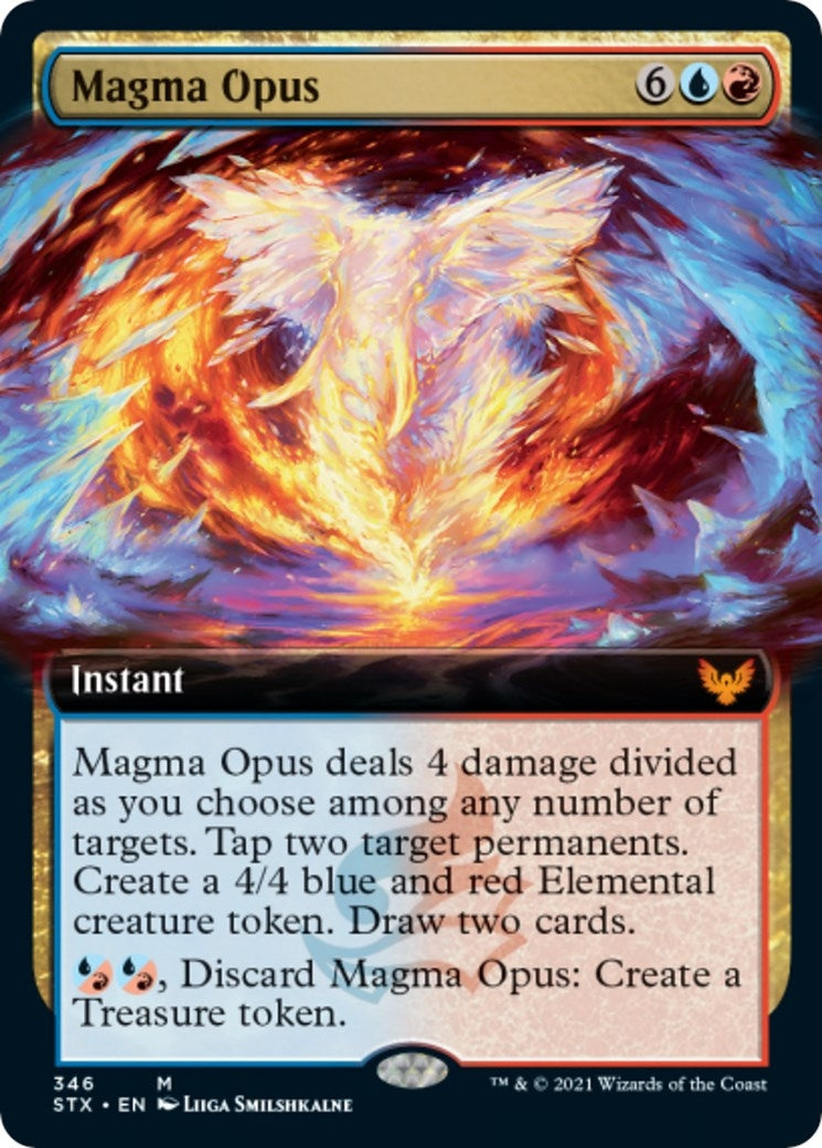 Image for Magma Opus (Extended Art) (346) (Strixhaven: School of Mages) - Magic: The Gathering