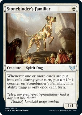 Image for Stonebinder's Familiar (31) (Strixhaven: School of Mages) - Magic: The Gathering
