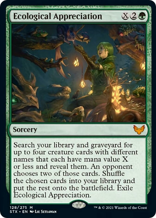 Image for Ecological Appreciation (128) (Strixhaven: School of Mages) - Magic: The Gathering