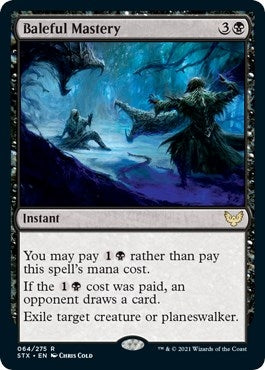 Image for Baleful Mastery (64) (Strixhaven: School of Mages) - Magic: The Gathering