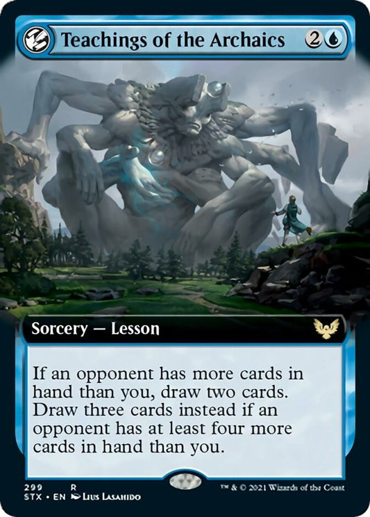 Image for Teachings of the Archaics (Extended Art) (299) (Strixhaven: School of Mages) - Magic: The Gathering