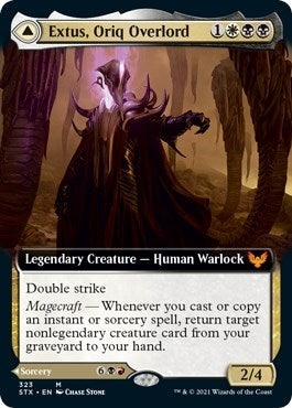 Image for Extus, Oriq Overlord (Extended Art) (323) (Strixhaven: School of Mages) - Magic: The Gathering
