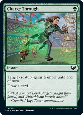 Image for Charge Through (124) (Strixhaven: School of Mages) - Magic: The Gathering