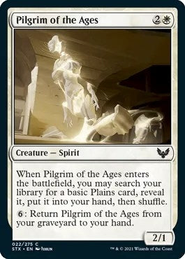 Image for Pilgrim of the Ages (22) (Strixhaven: School of Mages) - Magic: The Gathering