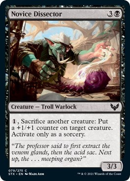 Image for Novice Dissector (79) (Strixhaven: School of Mages) - Magic: The Gathering