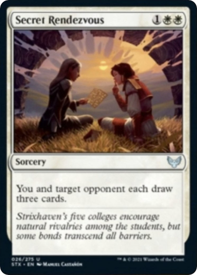 Image for Secret Rendezvous (26) (Strixhaven: School of Mages) - Magic: The Gathering