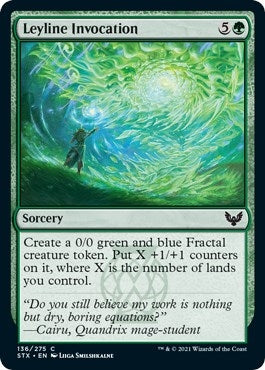 Image for Leyline Invocation (136) (Strixhaven: School of Mages) - Magic: The Gathering