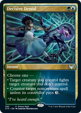 Image for Decisive Denial (382) (Promo Pack: Strixhaven) - Magic: The Gathering