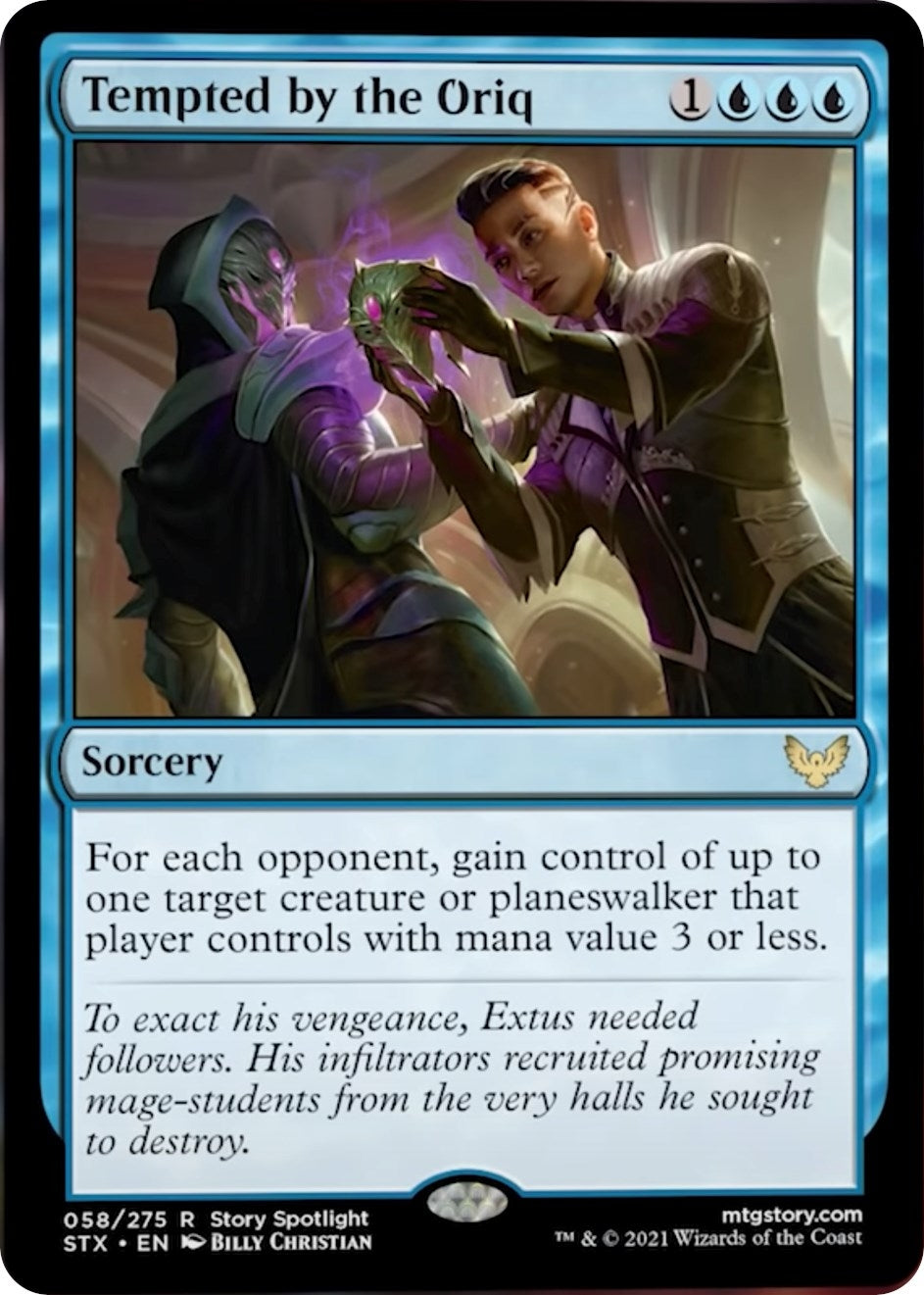 Image for Tempted by the Oriq (58) (Strixhaven: School of Mages) - Magic: The Gathering