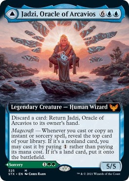 Image for Jadzi, Oracle of Arcavios (Extended Art) (325) (Strixhaven: School of Mages) - Magic: The Gathering