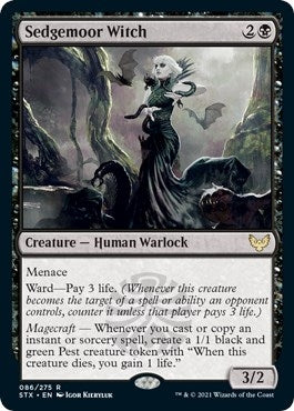 Image for Sedgemoor Witch (86) (Strixhaven: School of Mages) - Magic: The Gathering