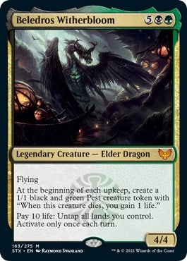 Image for Beledros Witherbloom (163) (Strixhaven: School of Mages) - Magic: The Gathering