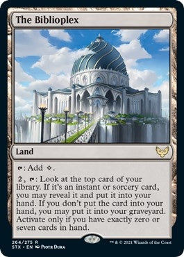 Image for The Biblioplex (264) (Strixhaven: School of Mages) - Magic: The Gathering