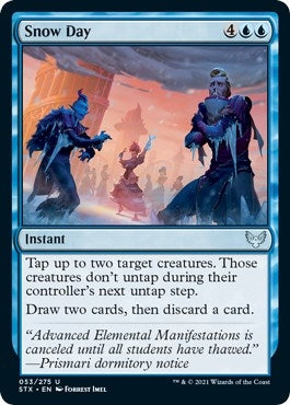 Image for Snow Day (53) (Strixhaven: School of Mages) - Magic: The Gathering
