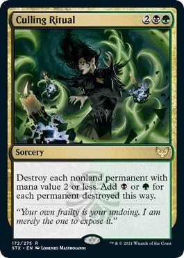 Image for Culling Ritual (172) (Strixhaven: School of Mages) - Magic: The Gathering