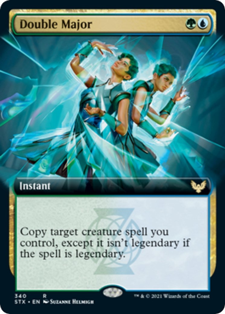 Image for Double Major (Extended Art) (340) (Strixhaven: School of Mages) - Magic: The Gathering