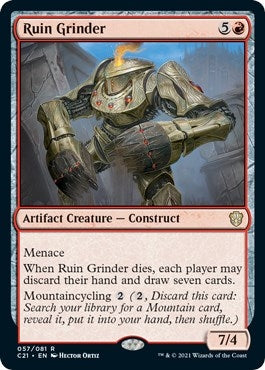 Image for Ruin Grinder (57) (Commander 2021) - Magic: The Gathering